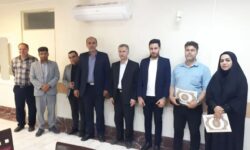 تجلیل فرمانداری و اداره فرهنگ و ارشاد اسلامی شهرستان آذرشهر از خبرنگاران