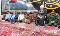 برگزاری مراسم جاماندگان اربعین در منطقه گوگان