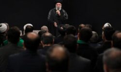 بیانات رهبر انقلاب در مراسم عزاداری اربعین حسینی با حضور هیئتهای دانشجویی