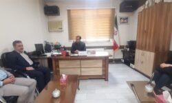 مراسم تقدیر و معارفه رئیس مرکز بهداشت و درمان گوگان برگزار شد