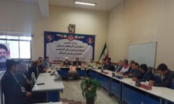 جلسه شورای اداری و جلسه ماهانه اخلاق مدیران در گوگان برگزار شد