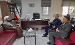 دیدار فرماندار شهرستان آذرشهر و امام جمعه ممقان