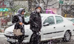 کاهش محسوس دما و آغاز بارش برف در برخی شهرهای آذربایجانشرقی