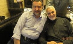 سید رضی یار دیرین سردار دلها در آستانه چهارمین سالگرد شهادت سردار سلیمانی به دیدار او شتافت