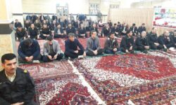 یادواره شهدای فاطمیه حمله تروریستی به پاسگاه راسک در ممقان برگزار شد