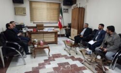 نشست هماندیشی معاونین فرماندار با بخشدار گوگان و بررسی مشکلات بخش گوگان