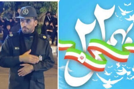 فرمانده حوزه نصر گوگان در پیامی از مردم برای شرکت در راهپیمایی۲۲ بهمن دعوت کرد
