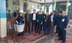 امام جمعه گوگان رای خود را صندوق انداخت
