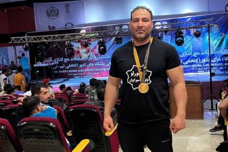 کسب مدال طلا مسابقات انتخابی تیم ملی مچ اندازی توسط فرزند منطقه گوگان