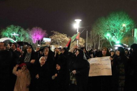 تجمع مردم تبریز در حمایت از غزه