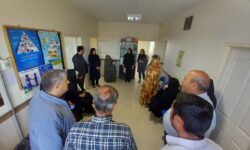 بازدید بخشدار گوگان از مرکز خدمات جامع سلامت روستای قشلاق