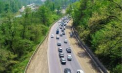 ترافیک سنگین برگشت از تعطیلات عید