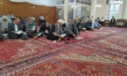 مراسم معنوی دعای عرفه در گوگان برگزار شد