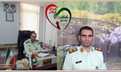 مراسم معارفه جانشین فرمانده انتظامی شهرستان آذرشهر برگزار شد