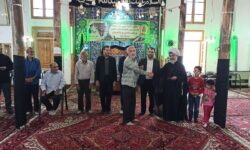 تجلیل از اعضای ستاد نماز جمعه و خبرنگار فعال این آیین عبادی و سیاسی در گوگان