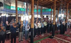 حمایت نمازگزاران منطقه گوگان از مردم فلسطین