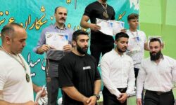 کسب مقام دوم و سوم مسابقات تک لیفت و پرس سینه شهرستان آذرشهر، توسط ورزشکار گوگانی