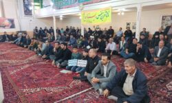 مراسم بزرگداشت شهید نصرالله و همرزمانش شهیدش در گوگان برگزار شد