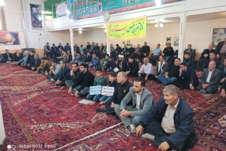 مراسم بزرگداشت شهید نصرالله و همرزمانش شهیدش در گوگان برگزار شد