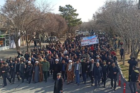 قدردانی امام‌ جمعه و بخشدار گوگان از حضور مردم در راهپیمایی ۲۲ بهمن