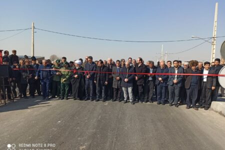 تحقق مطالبه چندین ساله مردم روستای خاصلو/طرح هادی و مسیرگشایی روستای خاصلو بخش گوگان به بهره‌برداری رسید