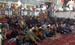 جشن سالگرد پیروزی انقلاب اسلامی و اعیاد شعبانیه در مسجد حاج ملک گوگان برگزار شد