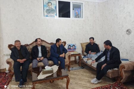 عیادت صمیمی دکتر متفکر آزاد از کربلایی علی‌اکبر رسولی