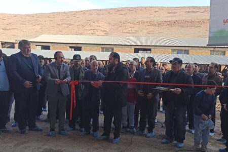افتتاح گاوداری صنعتی عباسی با ۱۰ میلیارد تومان اعتبار به مناسبت دهه فجر در گوگان
