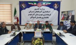 برگزاری جلسه هماهنگی راهپیمایی روز قدس و نماز عید سعید فطر در گوگان