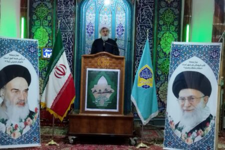 برگزاری نماز جمعه وحدت‌بخش جمعه در گوگان همراه با اعلام حمایت از مردم غزه