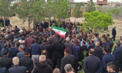 مراسم باشکوه تشییع و تدفین پدر گرامی شهید والامقام زیادعلی لطفی برگزار شد