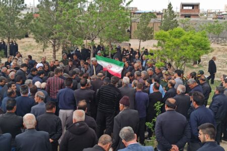 مراسم باشکوه تشییع و تدفین پدر گرامی شهید والامقام زیادعلی لطفی برگزار شد