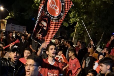 شادی بی‌پایان مردم گوگان در شب قهرمانی تراکتور