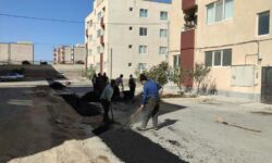 قدردانی اهالی شهرک آسمان گوگان از شهرداری بابت ترمیم مسیرهای حفاری فاضلاب