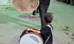 کوچکترین طبلزن گوگان در شاخسی فیروزسالار درخشش ویژهای داشت