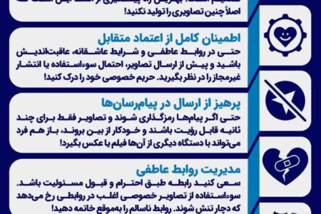 اینفوگرافیک | راهکارهای پیشگیری از افشای تصاویر خصوصی در فضای مجازی