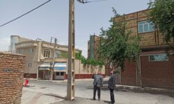 نوسازی گسترده روشنایی معابر گوگان با ۳۲۰ چراغ ال ای دی