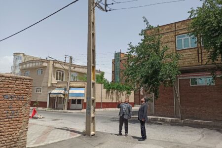 نوسازی گسترده روشنایی معابر گوگان با ۳۲۰ چراغ ال ای دی