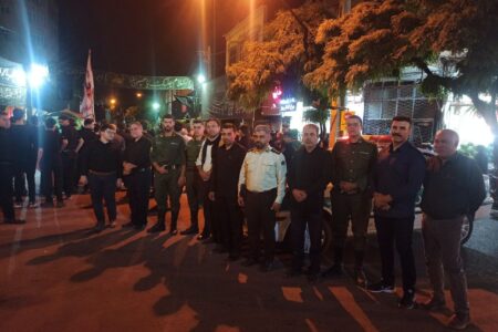 تلاش بی‌وقفه حافظان نظم و امنیت در گوگان