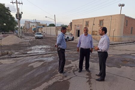 توسعه عمرانی در دستجرد با اجرای سه پروژه زیرساختی