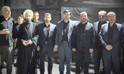 حضور فرماندار آذرشهر در جمع عزاداران و هیئت‌های حسینی منطقه گوگان