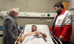 عیادت رئیس دفتر رئیس جمهور از مجروحان صدا و سیما