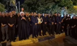 آیین سنتی «کوچه‌گشدی» در شب عاشورا با حضور مسئولان در گوگان برگزار شد