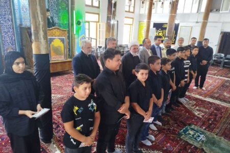 تجلیل از برگزیدگان پویش «پایان اسرائیل» در گوگان