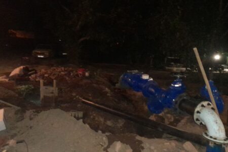 قطعی موقت آب در برخی مناطق گوگان به دلیل اتصال چاه جدیدالاحداث