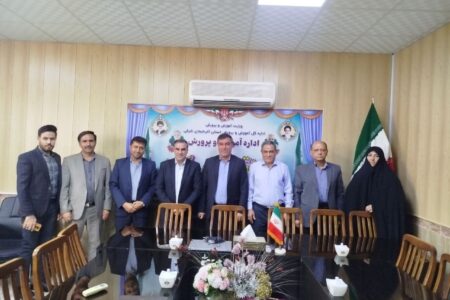 دیدار مجمع گوگانیان مقیم تبریز با رئیس آموزش و پرورش منطقه گوگان