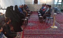 جلسه هماهنگی پیادهروی جاماندگان اربعین در بخش گوگان برگزار شد