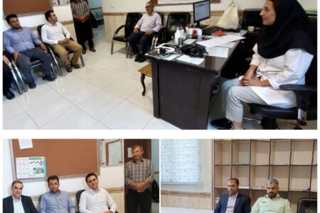 مسئولان منطقه به مناسبت روز پزشک در مرکز بهداشت و درمان گوگان حضور یافتند