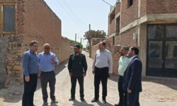 پیگیری وضعیت آسفالت معابر روستای خاصلو