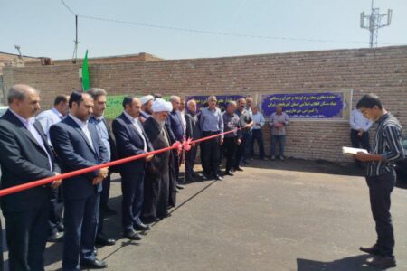 آسفالت معابر و دیواره ساحلی روستای دستجرد به بهره‌برداری رسید